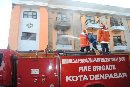 Dalam Waktu Berdekatan Denpasar dilanda Amukan Si Jago Merah di 2 Tempat, Di Jl. Gunung Andakasa Serta di Oriflame Denpasar yang menghabiskan Stock Gudang di Lantai 2