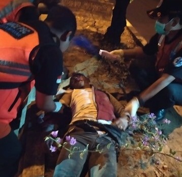 Kecelakaan Lalu Lintas di Jalan Bay Pass Ngurah Rai
