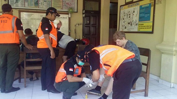Kecelakaan Lalu Lintas di Jalan Raya Puputan Renon