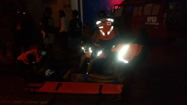 Kecelakaan Lalu Lintas di Jalan Trengguli Penatih