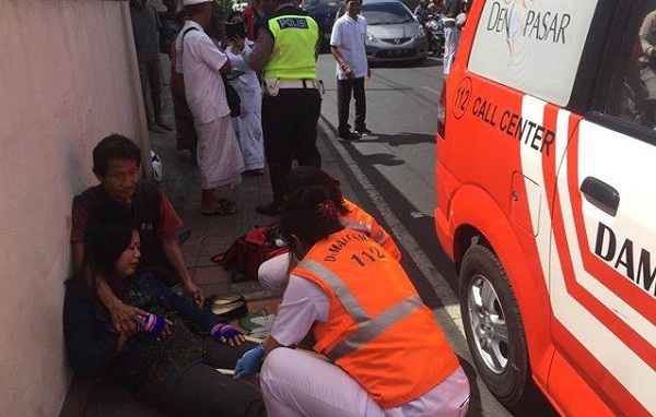 Kecelakaan Lalu Lintas di Jalan Gunung Mandalawangi