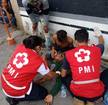 Kecelakaan Lalu Lintas di Jalan Gunung Soputan