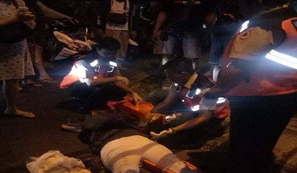 Kecelakaan Lalu Lintas di Jalan Raya Puputan Renon