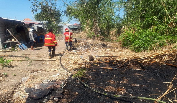 Kebakaran di Jalan Siulan Penatih