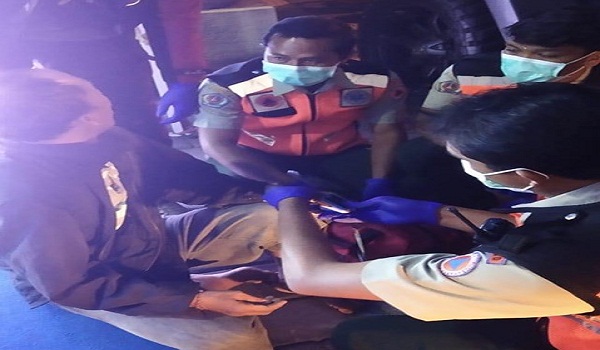 Kecelakaan Lalu Lintas di Jalan Teuku Umar 