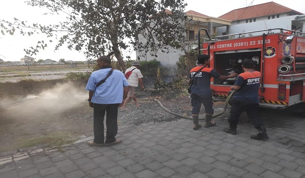 Kebakaran di Jalan Trengguli