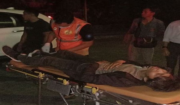 Kecelakaan Lalu Lintas di Jalan Angsoka