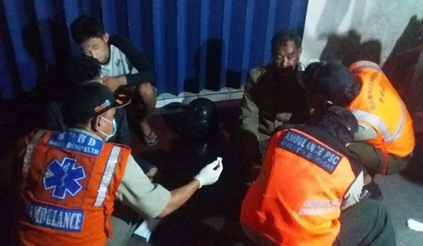 Kecelakaan Lalu Lintas di Jalan Buluh Indah Simpang Gunung Agung