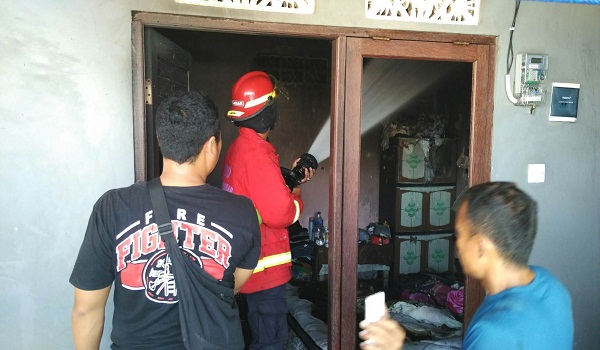 Kebakaran di Jalan Tukad Yeh Aya