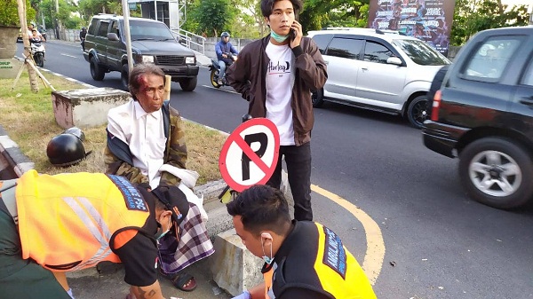 Kecelakaan Lalu Lintas di Jalan Bay Pass Ngurah Rai 