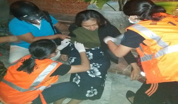 Kecelakaan Lalu Lintas di Jalan Noja Kesiman