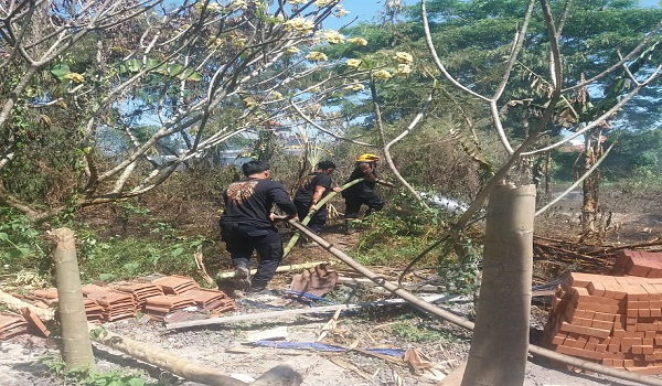 Kebakaran di Jalan Hayam Wuruk