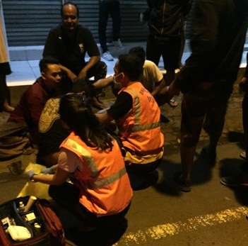 Kecelakaan Lalu Lintas di Jalan Imam Bonjol
