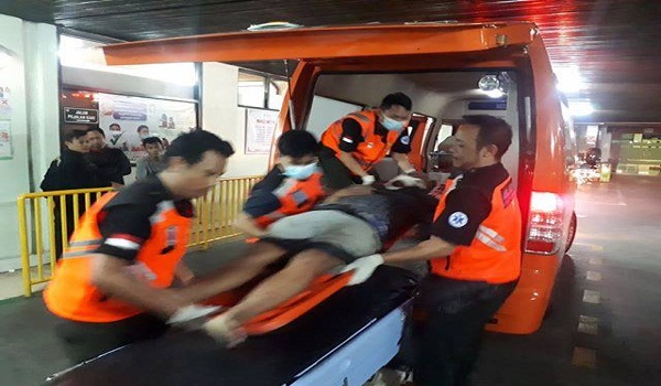 Kecelakaan Lalu Lintas di Jalan Tukad Badung