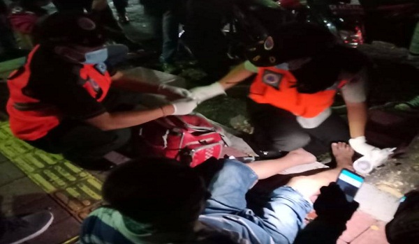 Kecelakaan Lalu Lintas di Jalan Raya Puputan Renon