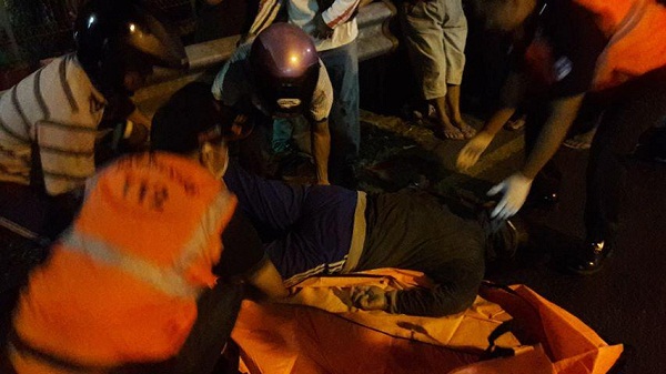 Kecelakaan Lalu Lintas di Jalan Gatot Subroto Barat Simpang Cokroaminoto