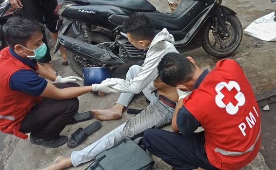 Kecelakaan Lalu Lintas di Jalan Imam Bonjol