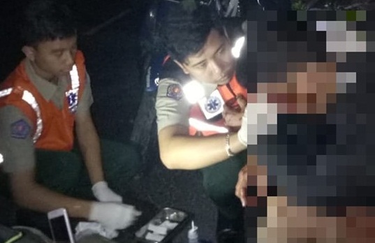 Kecelakaan Lalu Lintas di Jalan Kertanegara