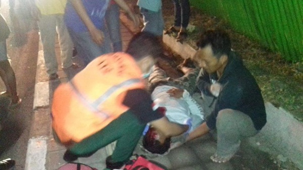Kecelakaan Lalu Lintas di Jalan Mahendradatta