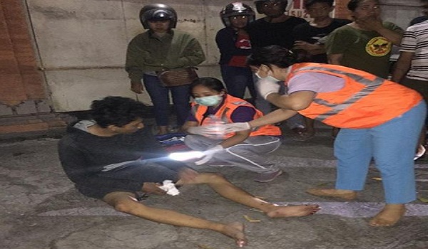 Kecelakaan Lalu Lintas di Jalan Hasanudin