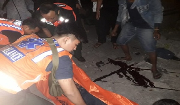 Kecelakaan Lalu Lintas di Jalan Gatot Subroto Barat