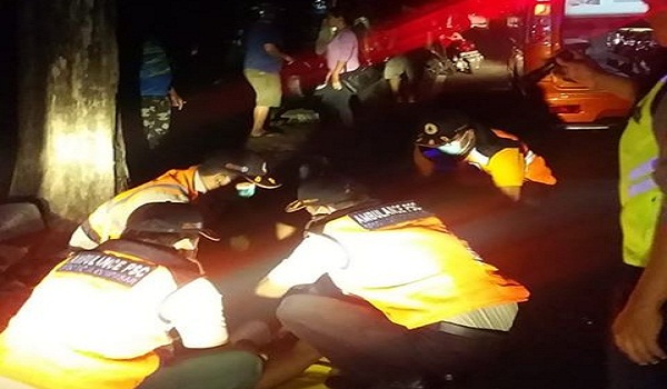 Kecelakaan Lalu Lintas di Jalan Bay Pass Ngurah Rai Sanur