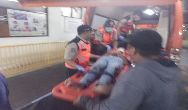 Kecelakaan Lalu Lintas di Jalan Cokroaminoto