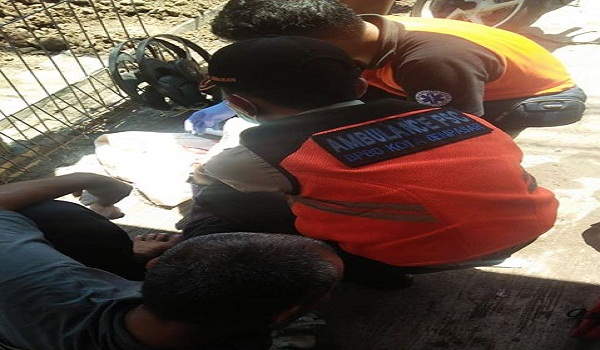 Kecelakaan Lalu Lintas di Jalan Cokroaminoto