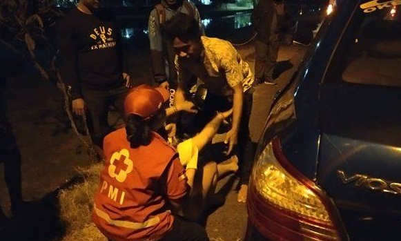 Kecelakaan Lalu Lintas di Jalan Taman Pancing 