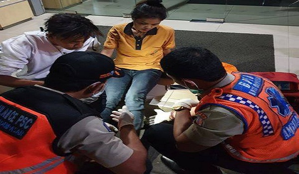 Kecelakaan Lalu Lintas di Jalan Teuku Umar Barat