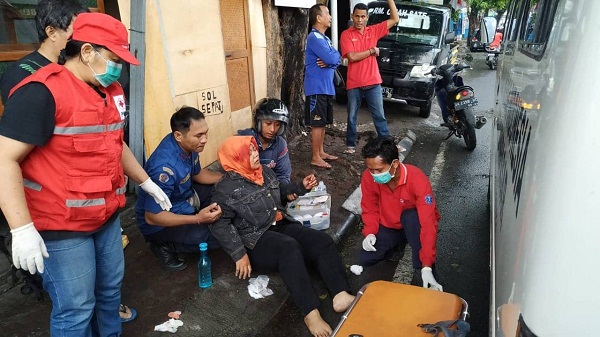 Kecelakaan Lalu Lintas di Jalan Imam Bonjol