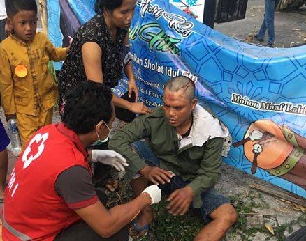 Kecelakaan Lalu Lintas di Jalan Nakula Simpang Imam Bonjol
