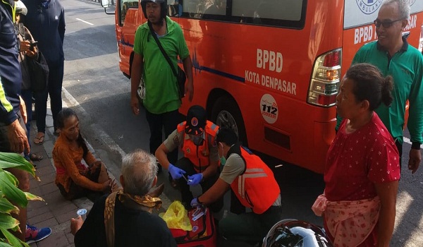 Kecelakaan Lalu LIntas di Jalan Bay Pass Ngurah Rai