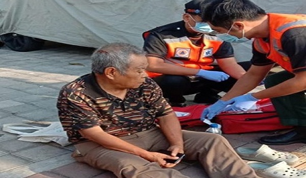 Kecelakaan Lalu Lintas di Jalan Mahendradatta
