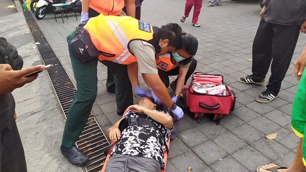 Kecelakaan Lalu Lintas di Jalan Kamboja