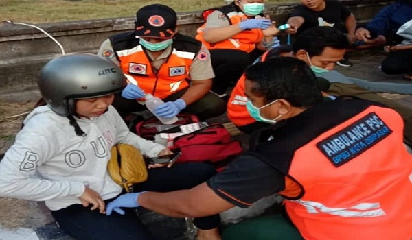 Kecelakaan Lalu Lintas di Jalan Mahendradatta