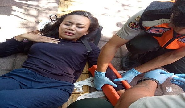 Kecelakaan Lalu Lintas di Jalan Hangtuah Sanur