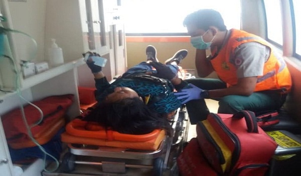 Kecelakaan Lalu Lintas di Jalan Hangtuah Sanur