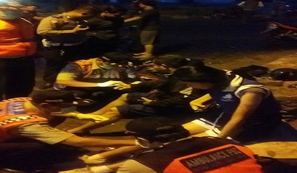 Kecelakaan Lalu LIntas di Jalan Di Penjaitan