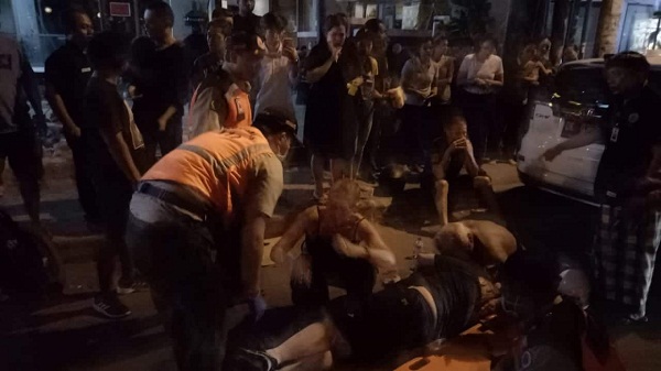 Kecelakaan Lalu Lintas di Jalan Danau Tamblingan Sanur