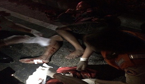 Kecelakaan Lalu Lintas di Jalan Dewi Sartika