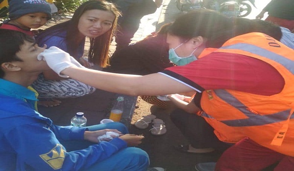 Kecelakaan Lalu Lintas di Jalan Imam Bonjol