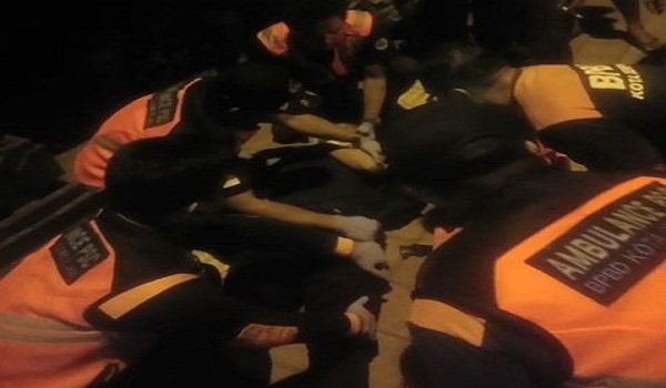Kecelakaan Lalu Lintas di Jalan Hangtuah