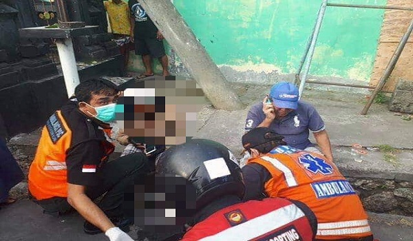 Kecelakaan Lalu Lintas di Jalan Taman Wedasari, Padangsambian