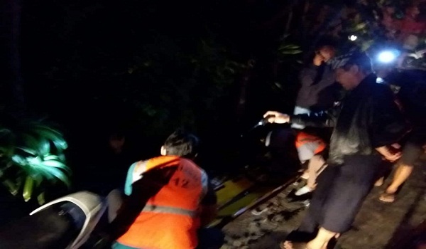 Kecelakaan Lalu Lintas di Jalan Mertasari Sidakarya
