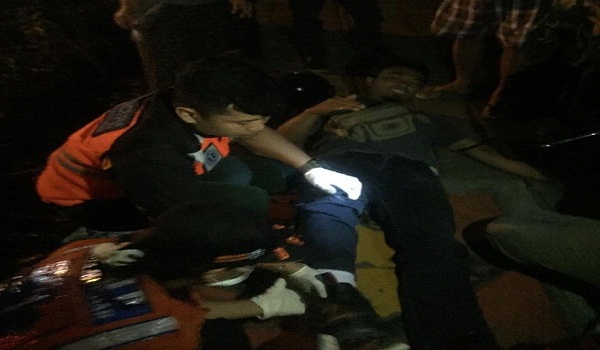 Kecelakaan Lalu Lintas di Jalan Cokroaminoto