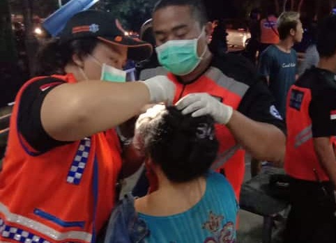 Kecelakaan Lalu Lintas di Jalan Mahendradatta