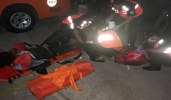 Kecelakaan Lalu Lintas di Jalan Tukad Barito