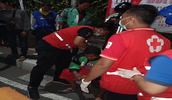 Kecelakaan Lalu Lintas di Jalan Teuku Umar