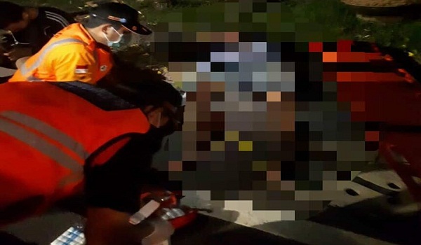 Kecelakaan Lalu Lintas di Jalan Raya Puputan Renon